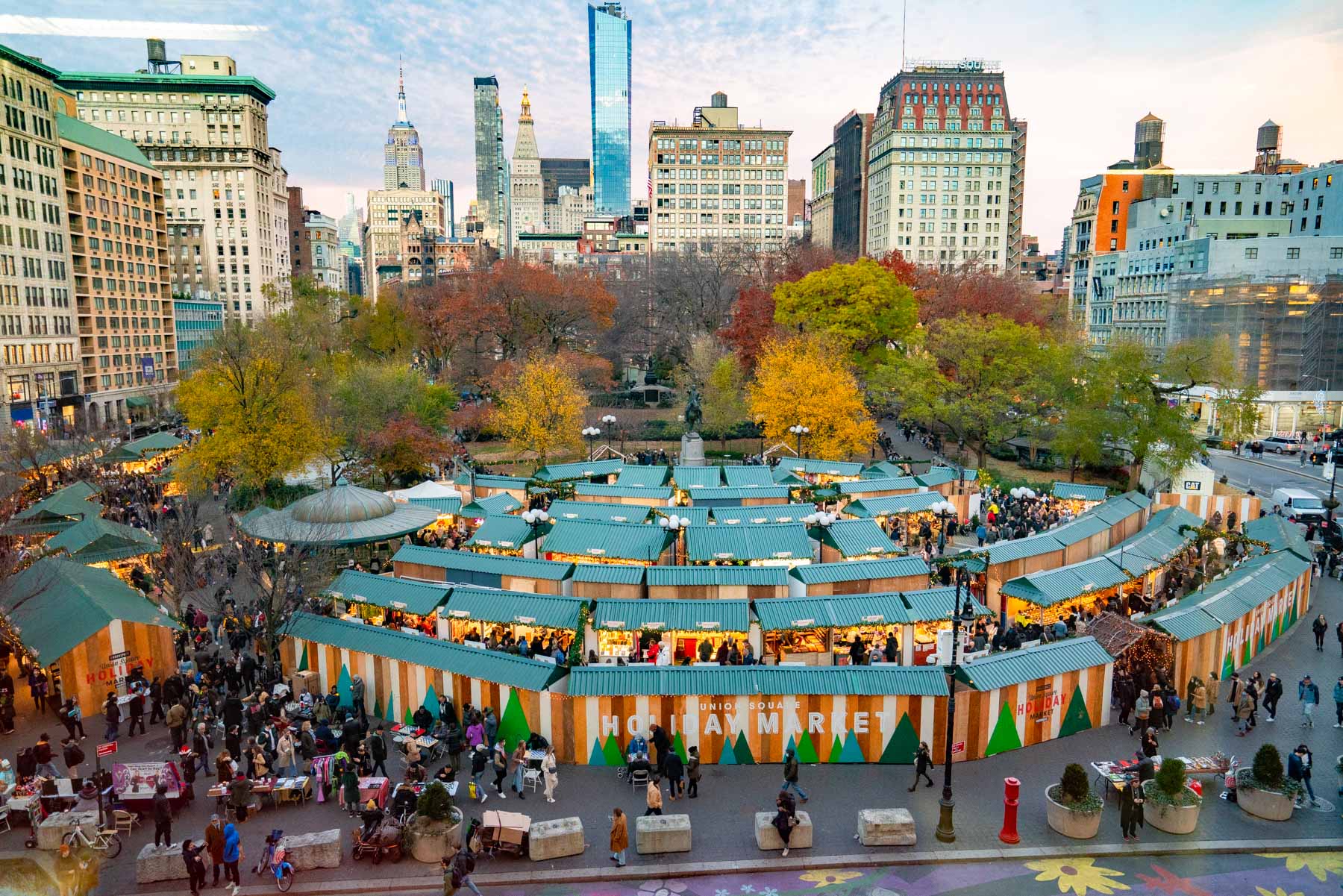 Visiting New York City Christmas