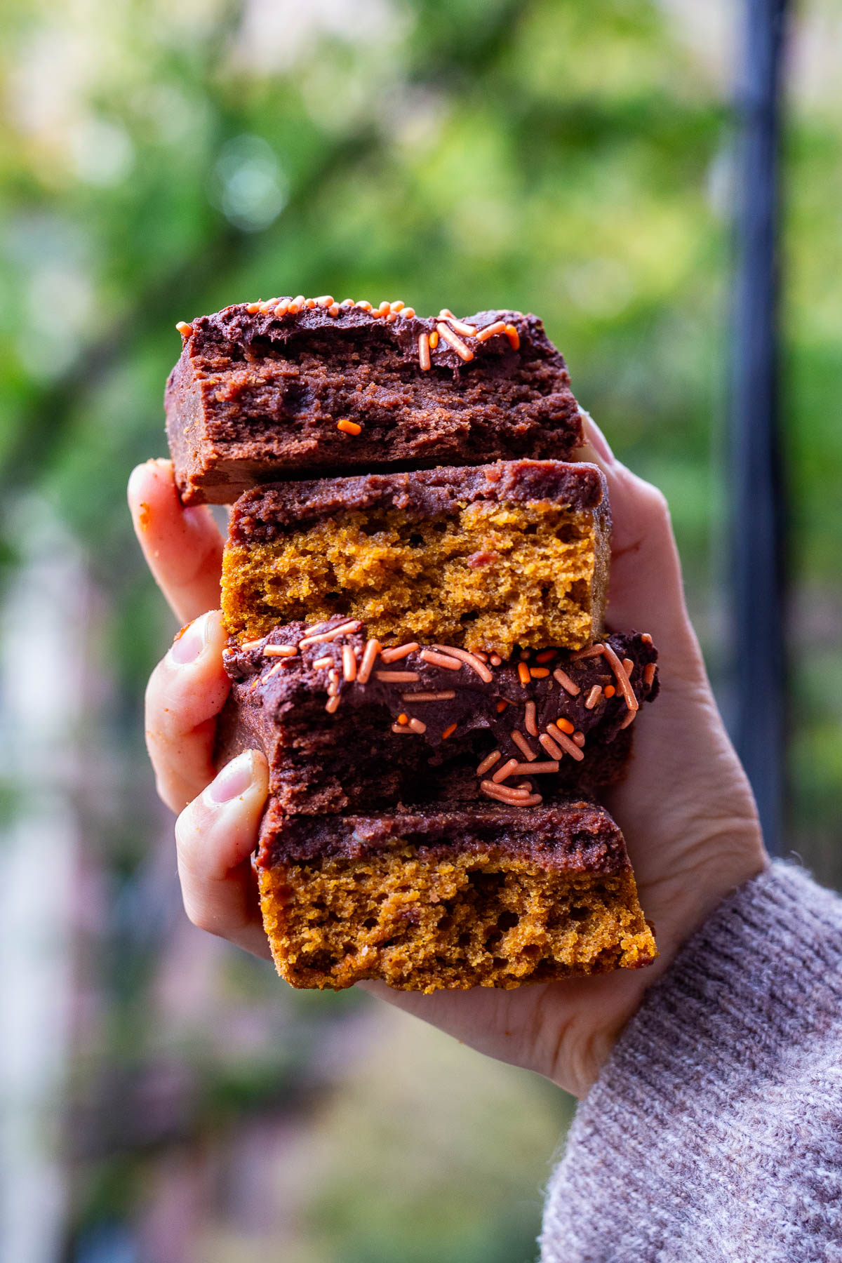 Fat Witch Bakery NYC Pumpkin Brownies Halloween brownie - fall treats nyc