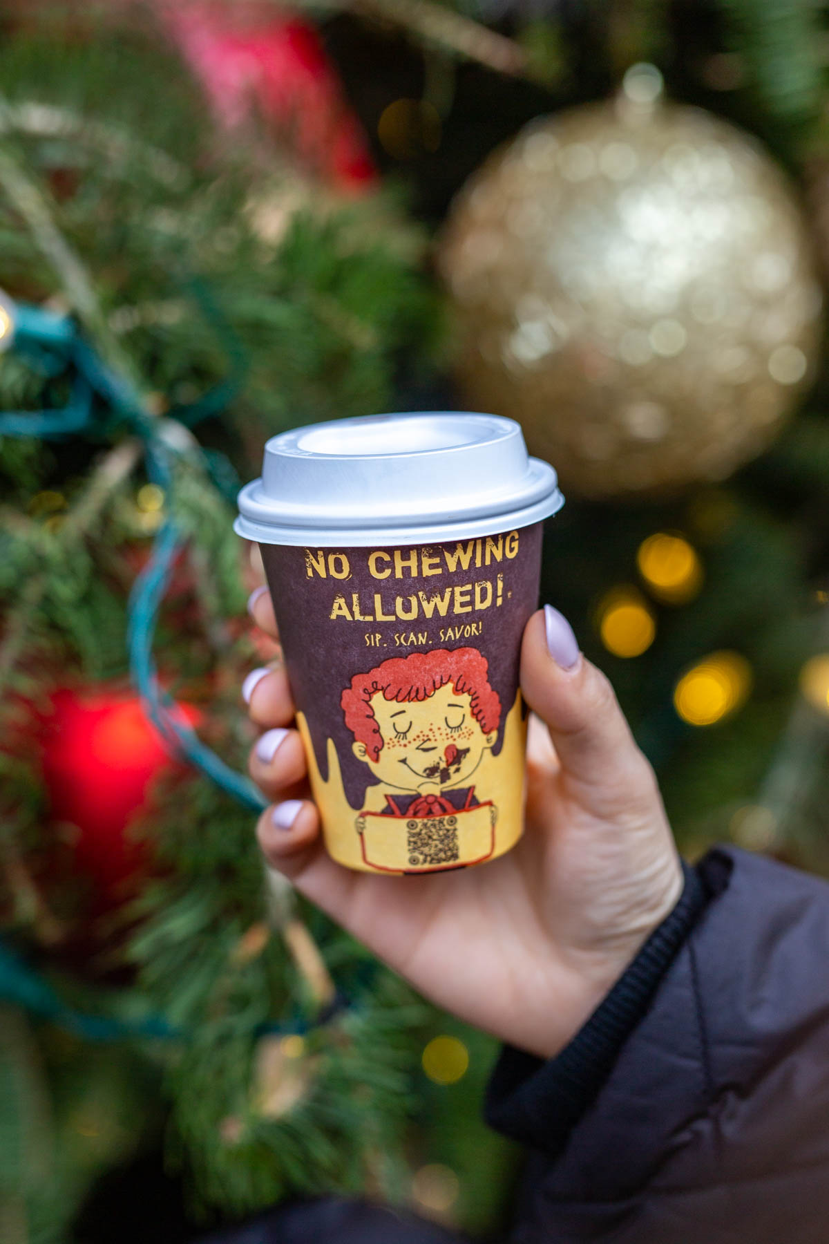 Best Hot Chocolate New York City, from No Chewing Allowed