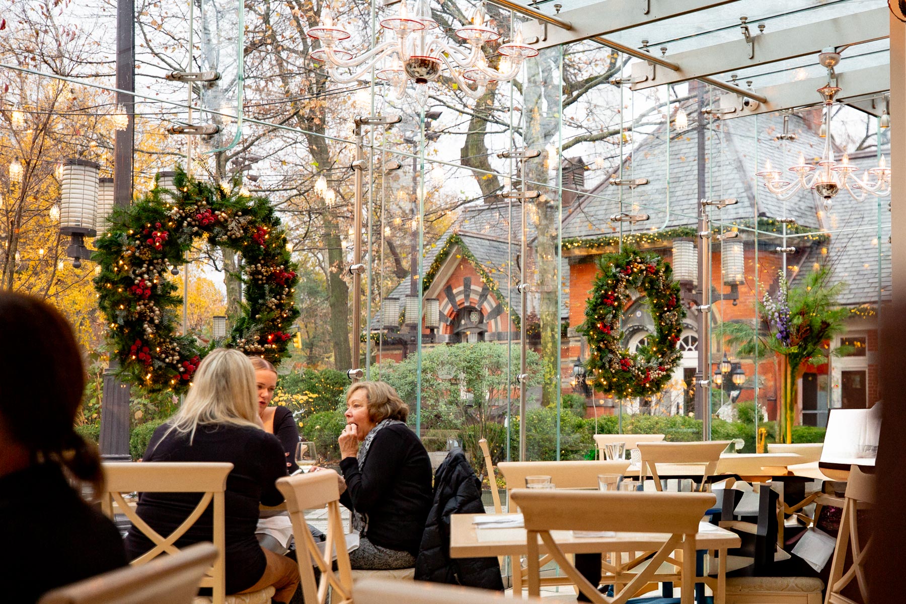 Tavern on the Green Christmas Decorations